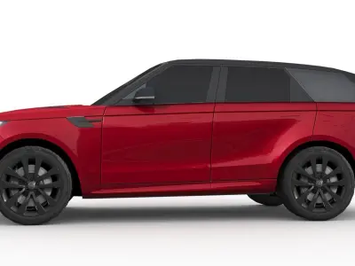 Land Rover Range Rover Sport 2023 Low-poly 3D model