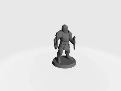 Knight dec 3D print model