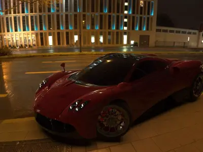 Pagani Huayra 3D print model