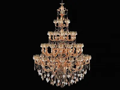 696502 Esserco Osgona Chandelier 3D model
