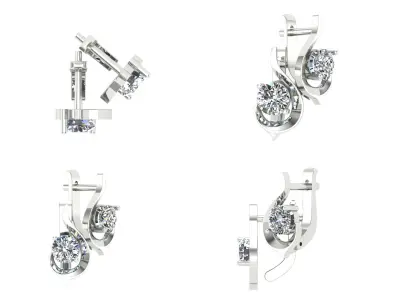 Earrings od57 3D print model