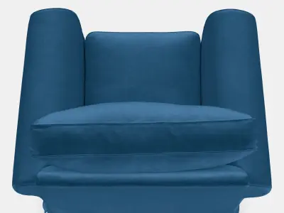 EKTORP Armchair 3 Low-poly 3D model