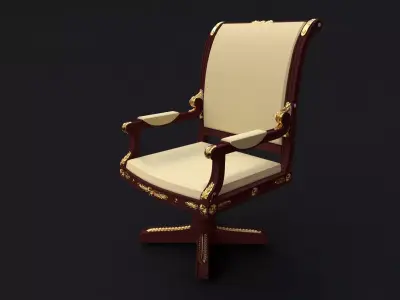 armchair chair 3D model