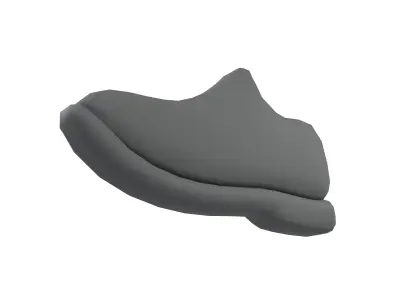 Shoe Symbol v1 001 Low-poly 3D model