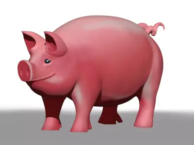 Pig Sculpt 3D model