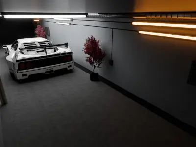 Neo-Tokyo Garage  Ferrari F40 Tribute 3D model