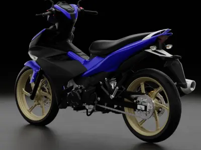 2019 - Yamaha MX KING 150 or Exciter 150 or YZ15R 3D model