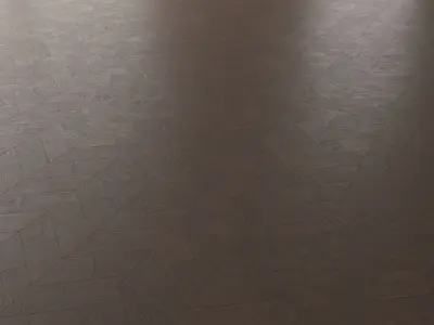 Parquet Oak Marrone NEW Firestop set 6 3D model