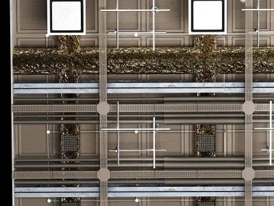 Ventilation system 3D model