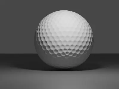 golf ball 3D model