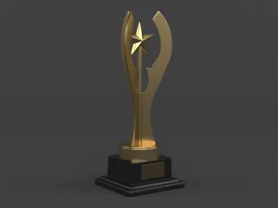 Trophy Cups 3D model 121