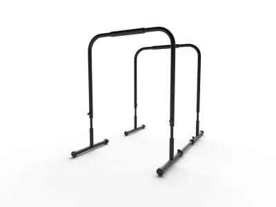 Fitness BStation M01 Low-poly 3D model