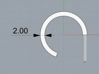 Love Earring 3D print model