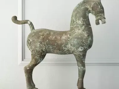 Bronze Horse 3D model purchase