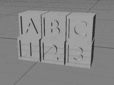 Toys - Learning Box 3D model