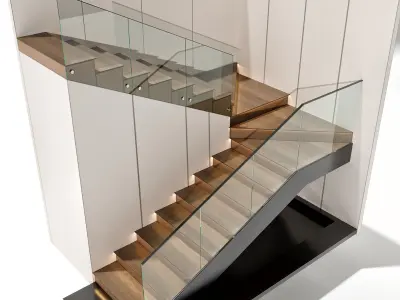 STAIR NO44 A 3D model