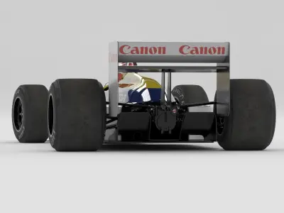 Williams FW11 Formula-1 3D model