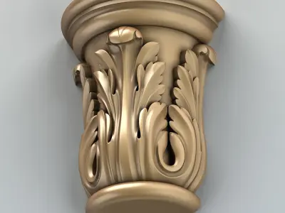 Column Capital 002 3D model