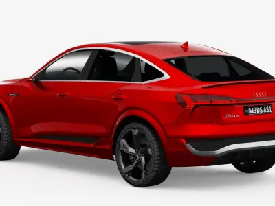 Audi SQ8 Sportback e-tron 2024 3D model