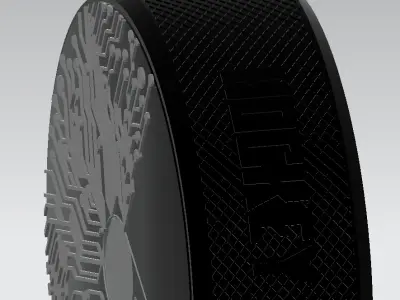 Hockey Puck 3D print model