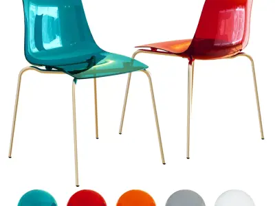 Scavolini Flash Dining Chair 3D model