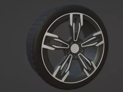 RIM and TIRE 3D print model