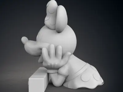 Minnies Letter Blocks 3D print model