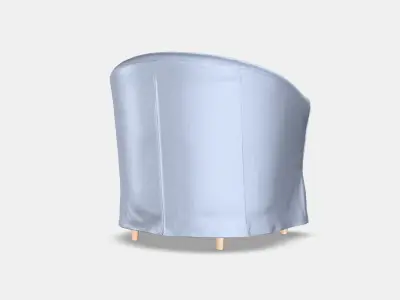 TULLSTA Sessel Low-poly 3D model