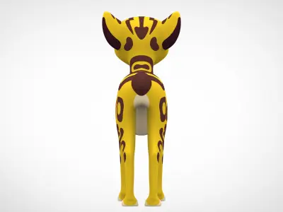 Fuli Cheetah 3D model