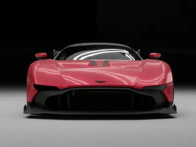 aston martin vulcan car 3D model