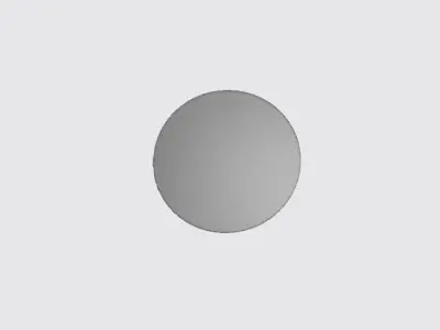 Toyota Yaris 2007 front bumper tow cover 3D print model