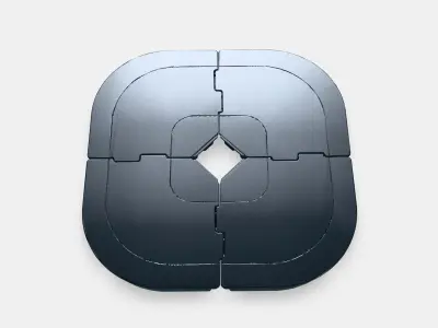 SVARTO Postolje suncobrana 3D model