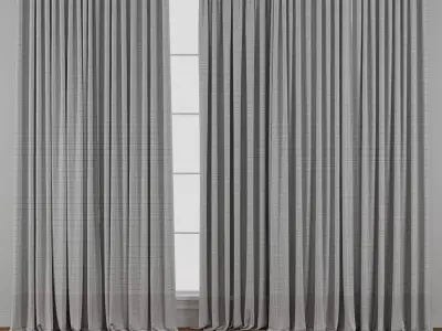 Curtain 002 3D model