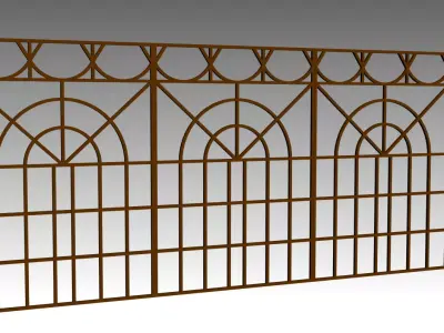 Iron Arch 3d Modal Design 3D model