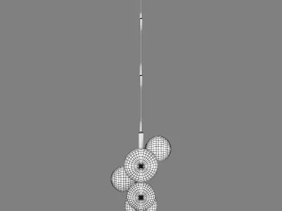 815053 Croco Lightstar Pendant chandelier 3D model