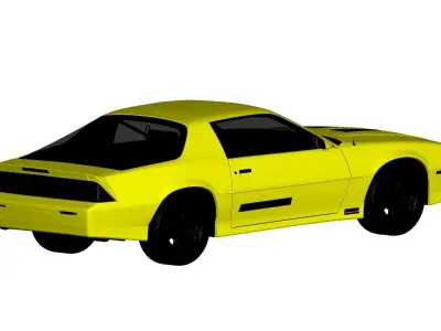 Chevrolet Camaro IROC-Z 3D model