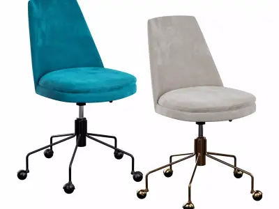 Office chair 03 3D model buy