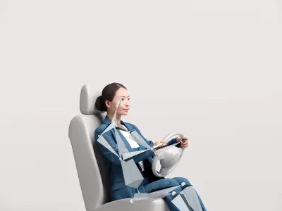 Humano Driving Woman 2011-5 3D model