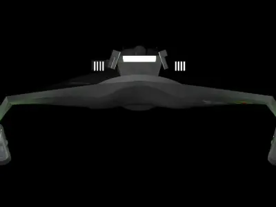 Star Trek The Original Series Klingon D-7 Battle Cruiser Free 3D model