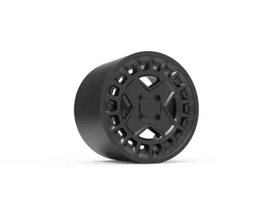 BLACK RHINO 4 SPOKES YORK  3D print model