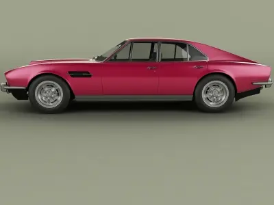Aston Martin V8 Lagonda 3D model
