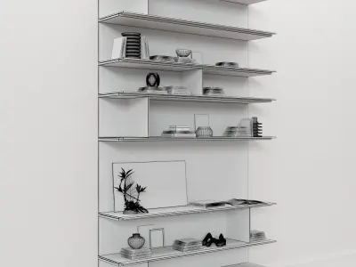 jesse online wall mounted system 3D model