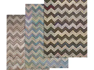 Rug Set 357 3D model
