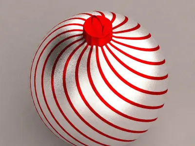 Christmas ball 3D model buy