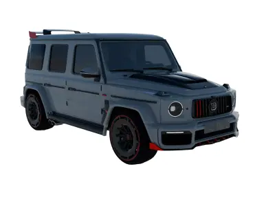 gelik brabus car  3D model