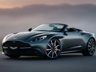 Aston martin DBS superleggera volante inspired Low-poly 3D model