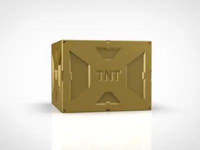 Apple Watch Dock as TNT explosive container 3D print model