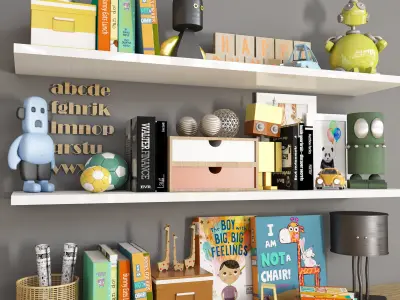 decorative set 30 3D model