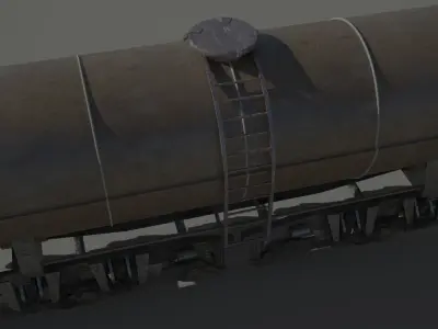 Train Vagon 3D model