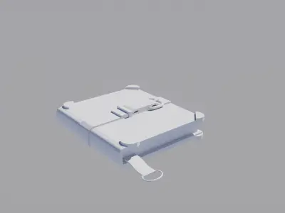 Simple Book Free low-poly 3D model